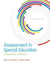 Assessment in Special Education