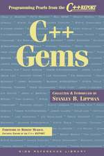 C++ Gems: Programming Pearls from The C++ Report