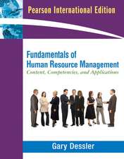 Fundamentals of Human Resource Management: International Version