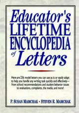 Educator′s Lifetime Encyclopedia of Letters