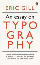Gill, E: Essay on Typography