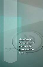 Managing Discovery of Electronic Information