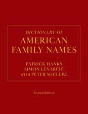 Dictionary of American Family Names, 2nd Edition: 5-Volume Set