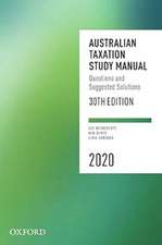 Australian Taxation Study Manual 2020