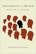 Individuality and Beyond: Nietzsche Reads Emerson