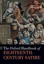 The Oxford Handbook of Eighteenth-Century Satire