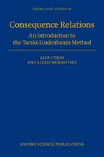 Consequence Relations: An Introduction to the Lindenbaum-Tarski Method