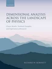 Dimensional Analysis Across the Landscape of Physics: Classic Results, Textbook Examples, and Exploration of Research