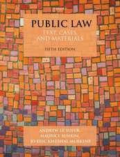 Public Law: Text, Cases, and Materials