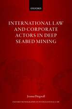 International Law and Corporate Actors in Deep Seabed Mining