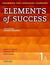 Elements of Success Grammar 1a Student Book & Online Practice Pack