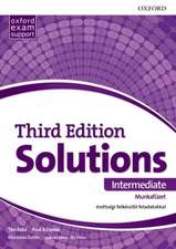 Solutions 3e Intermediate Workbook (Hungary)
