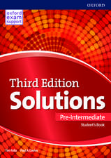 Solutions: Pre-Intermediate: Student's Book: Leading the way to success