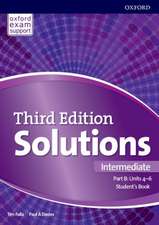 Solutions: Intermediate: Student's Book B Units 4-6: Leading the way to success