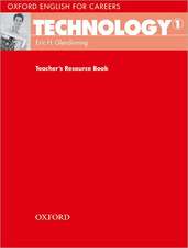 Oxford English for Careers: Technology 1: Teacher's Resource Book