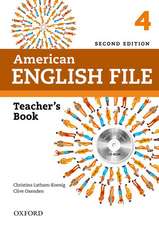 American English File: 4: Teacher's Book with Testing Program CD-ROM