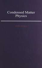 Condensed Matter Physics