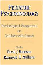 Pediatric Psychooncology