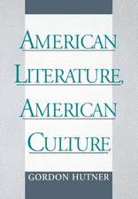 American Literature, American Culture