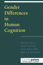 Gender Differences in Human Cognition