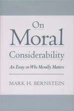 On Moral Considerability