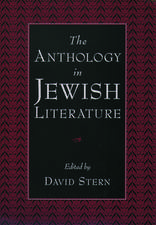 The Anthology in Jewish Literature