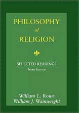 Philosophy of Religion: Selected Readings