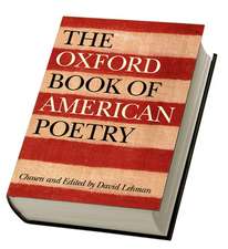 The Oxford Book of American Poetry