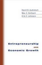 Entrepreneurship and Economic Growth