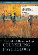 The Oxford Handbook of Counseling Psychology