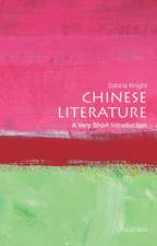 Chinese Literature: A Very Short Introduction