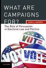 What are Campaigns For?: The Role of Persuasion in Electoral Law and Politics