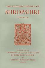 A History of Shropshire – Volume VIII