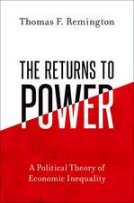 The Returns to Power: A Political Theory of Economic Inequality