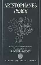 Aristophanes: Peace: Greek text with Introduction and Commentary