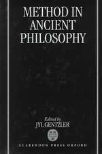 Method in Ancient Philosophy