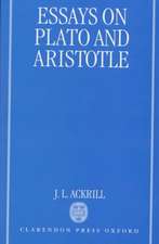 Essays on Plato and Aristotle