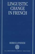 Linguistic Change in French