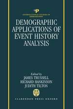 Demographic Applications of Event History Analysis