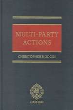 Multi-Party Actions