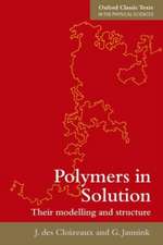 Polymers in Solution