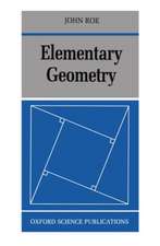 Elementary Geometry