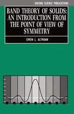 Band Theory of Solids