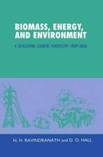 Biomass, Energy, and Environment: A Developing Country Perspective from India