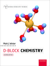 d-Block Chemistry