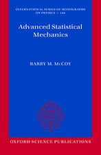 Advanced Statistical Mechanics