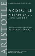 Aristotle: Metaphysics Books B and K 1-2