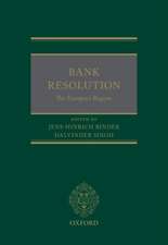 Bank Resolution: The European Regime