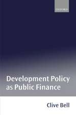 Development Policy as Public Finance