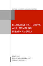 Legislative Institutions and Lawmaking in Latin America